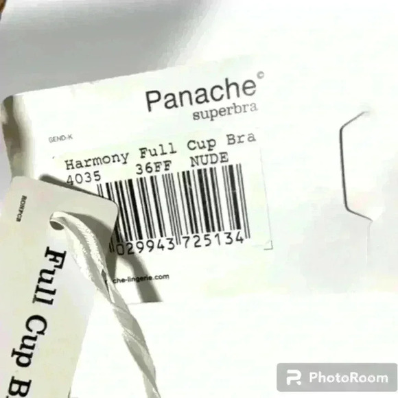 Panache Harmony Full Cup Nude Bra 36FF NWT - Picture 4 of 4